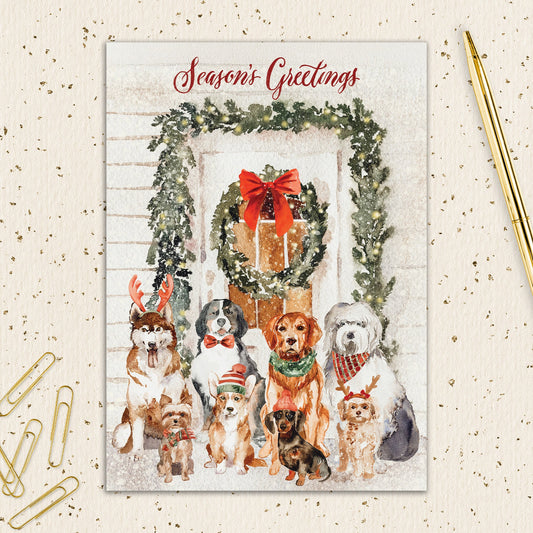 8564-IOPEOS1020WC | HOL/Dogs at the Door