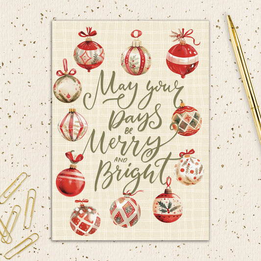 8564-IOPEOS1022L | HOL/Merry Ornaments