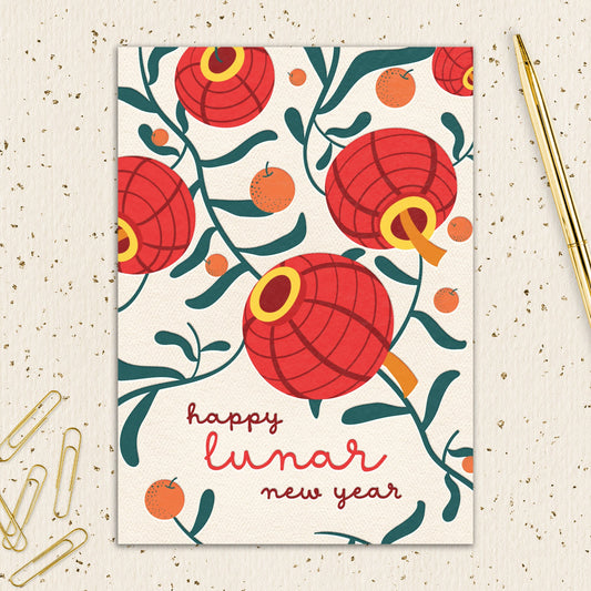 8564-IOPEOS1110L | CNY/Letterpress Lanterns