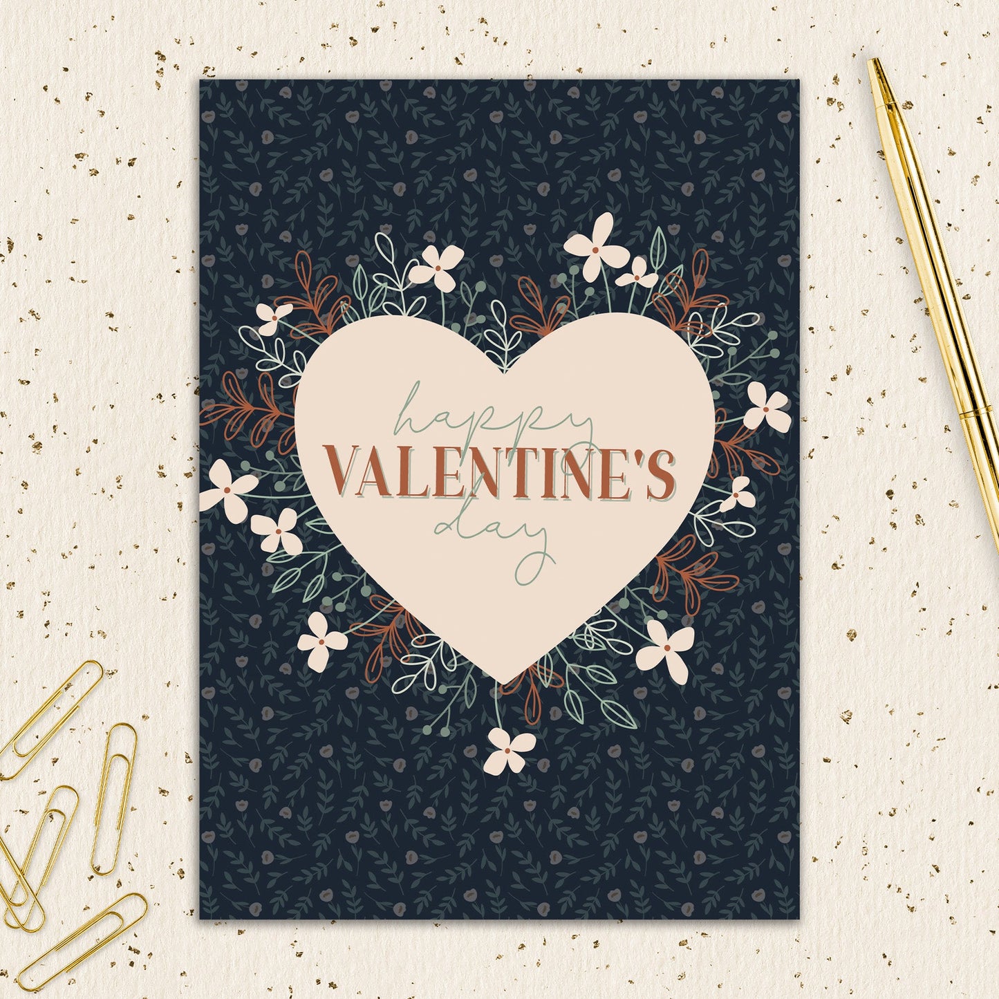 7564-IOPEOV1042L | VAL/Floral Heart