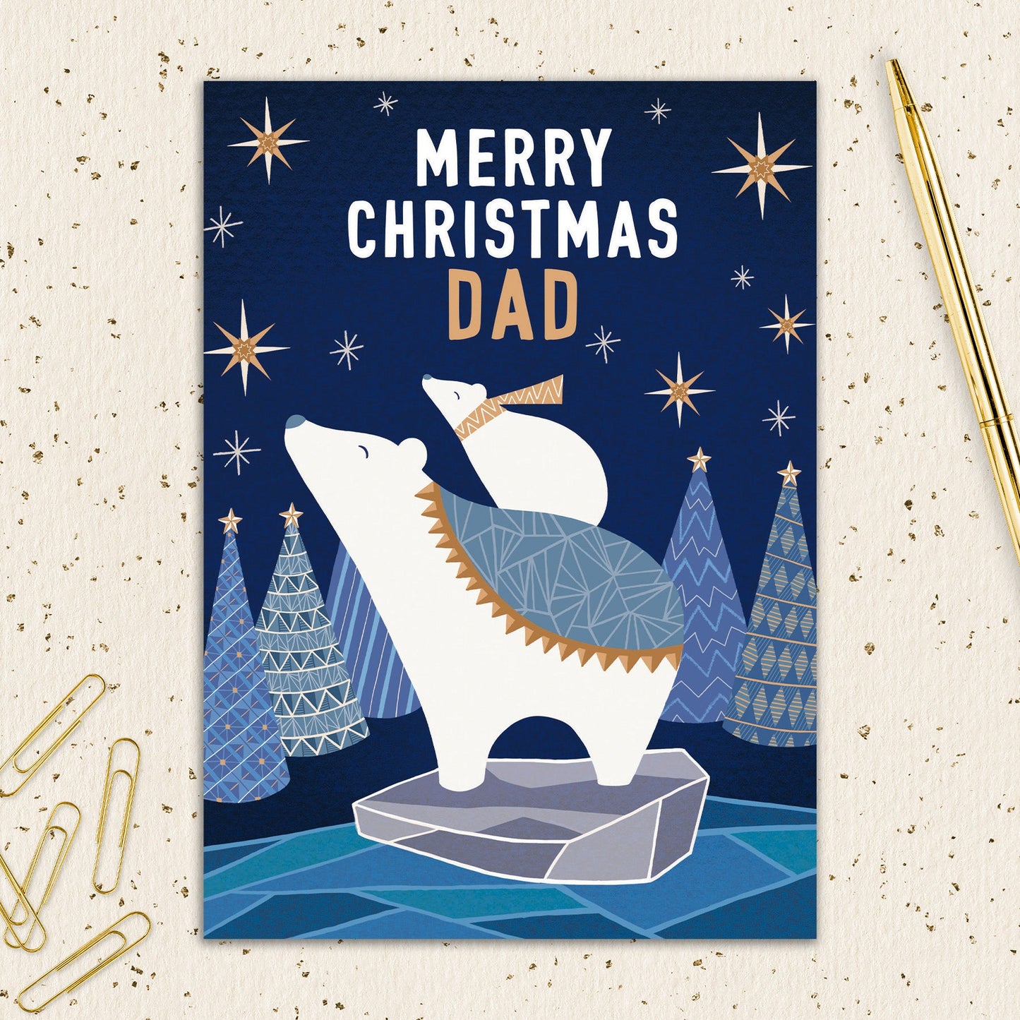 8564-IOPEOX0555L | XM/Dad Polar Bears