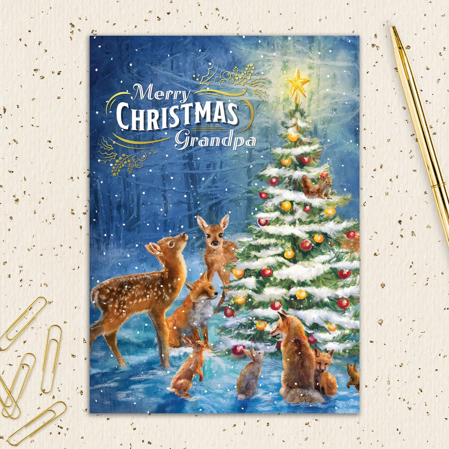 8564-IOPEOX0559L | XM/Grandpa Animals