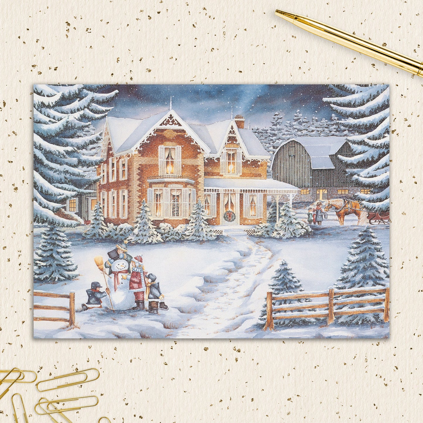 8564-IOPEOX0568L | XM/Building a Snowman