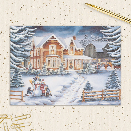 8564-IOPEOX0568L | XM/Building a Snowman