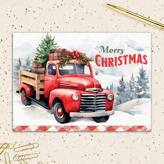 8564-IOPEOX0757L | XM/Christmas Truck