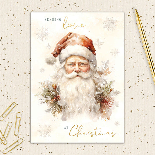 8564-IOPEOX0769WC | XM/Santa Watercolour