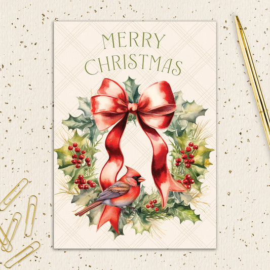 8564-IOPEOX1023WC | XM/Cardinal Wreath