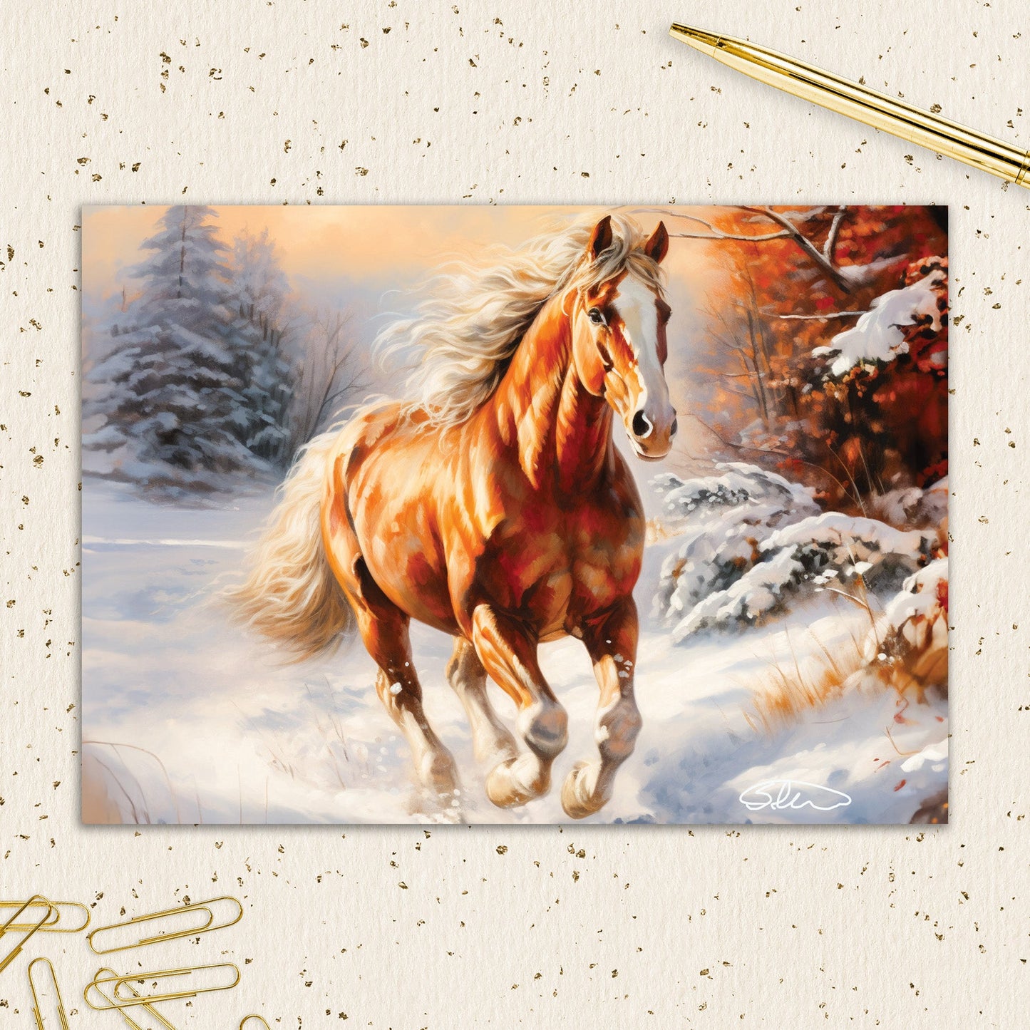 8564-IOPEOX1072L | XM/Snowy Gallop