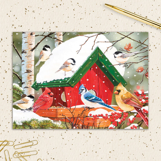 8564-IOPEOX1075L | XM/Gathered at the Feeder