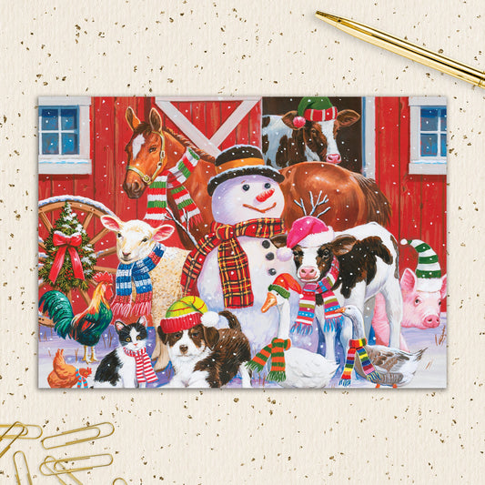 8564-IOPEOX1079L | XM/Cozy Farm Friends