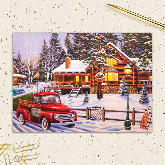 8564-IOPEOX1083L | XM/Red Truck and Cabin