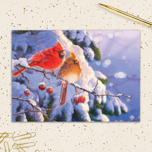 8564-IOPEOX1092L | XM/Cardinal Pair on Branch