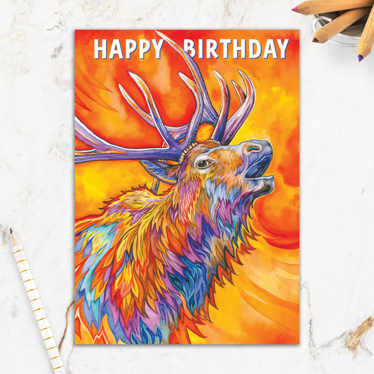564-IOPI0600L | BD/Colourful Elk