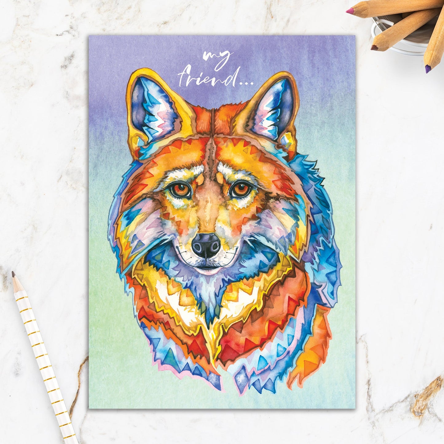 564-IOPI0605L | FR/Colourful Fox
