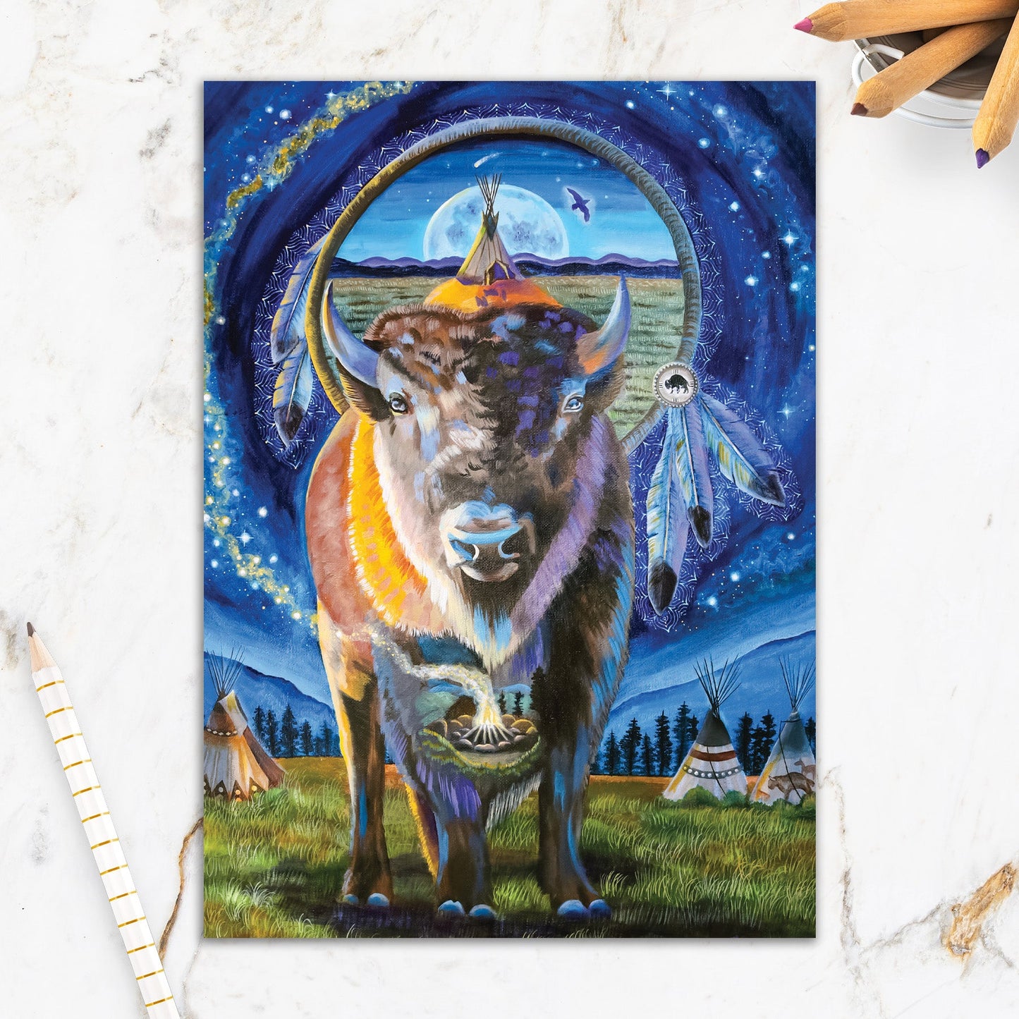 564-IOPI0625L | NH/Bison Night Sky