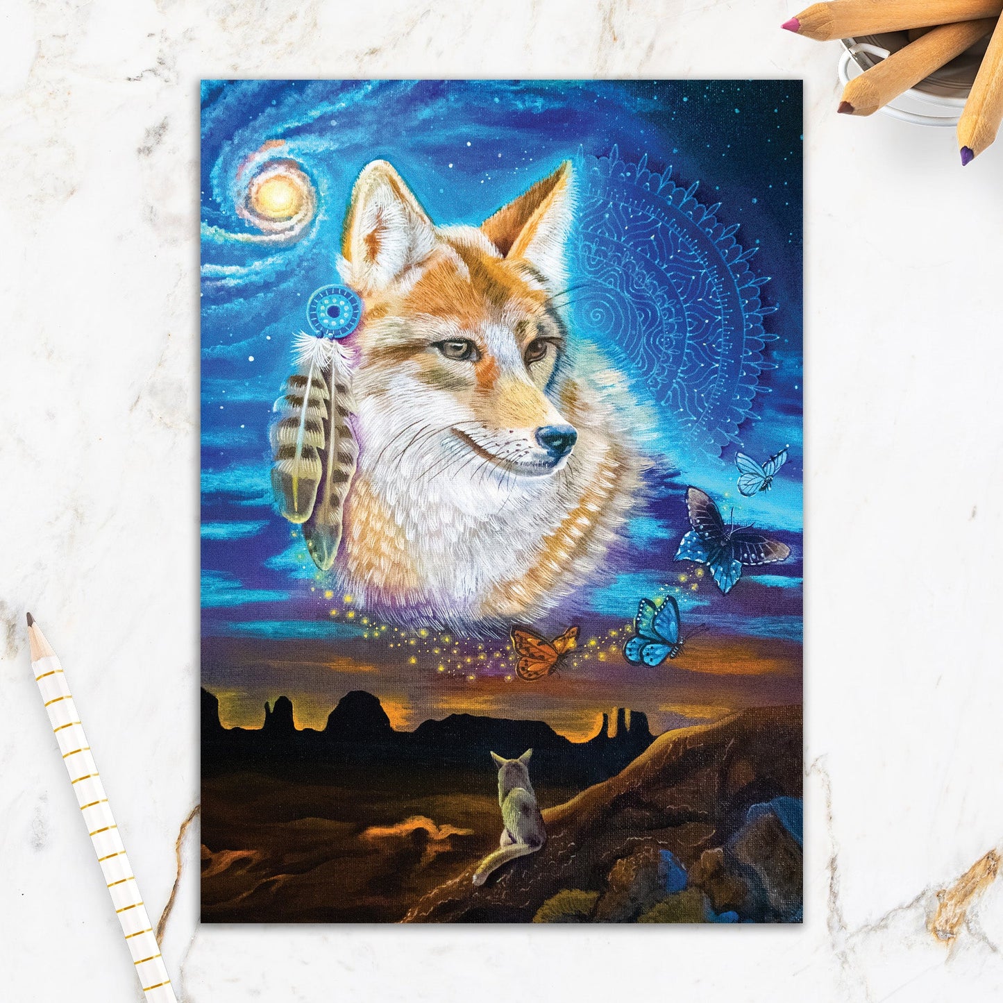 564-IOPI0626L | ED/Coyote Night Sky