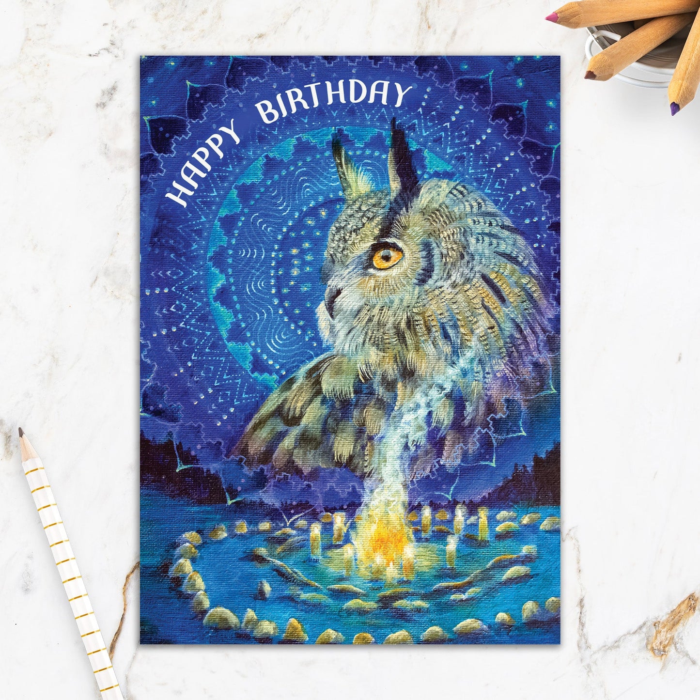 564-IOPI0627L | BD/Owl Night Sky
