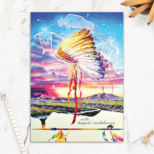 564-IOPI0652L | SY/Headdress in Sky