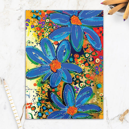 564-IOPI0843L | BL/Blue Flowers