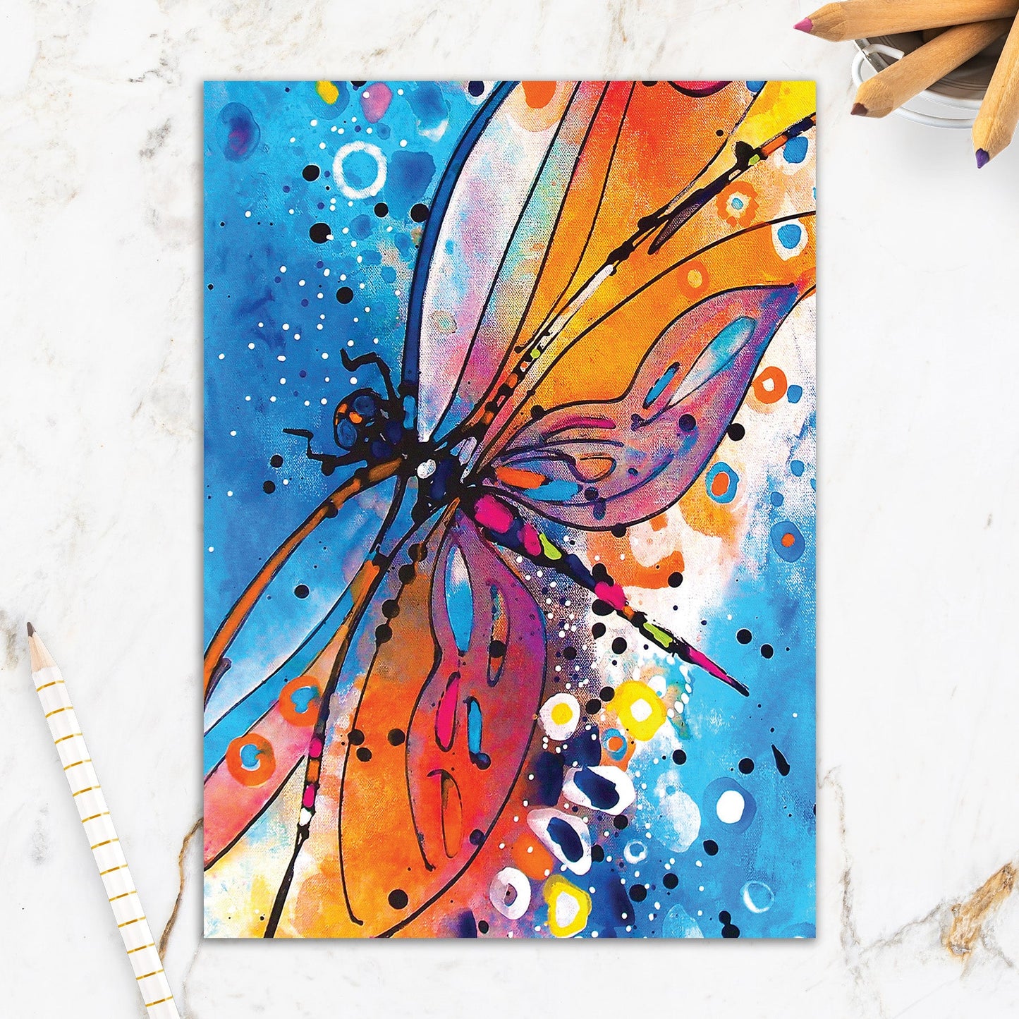 564-IOPI0852L | GW/Spotted Dragonfly