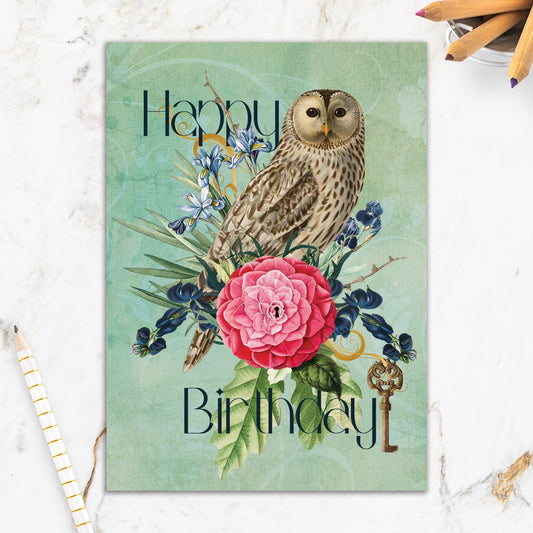 564-IOPM0715WC | BD/Owl Floral