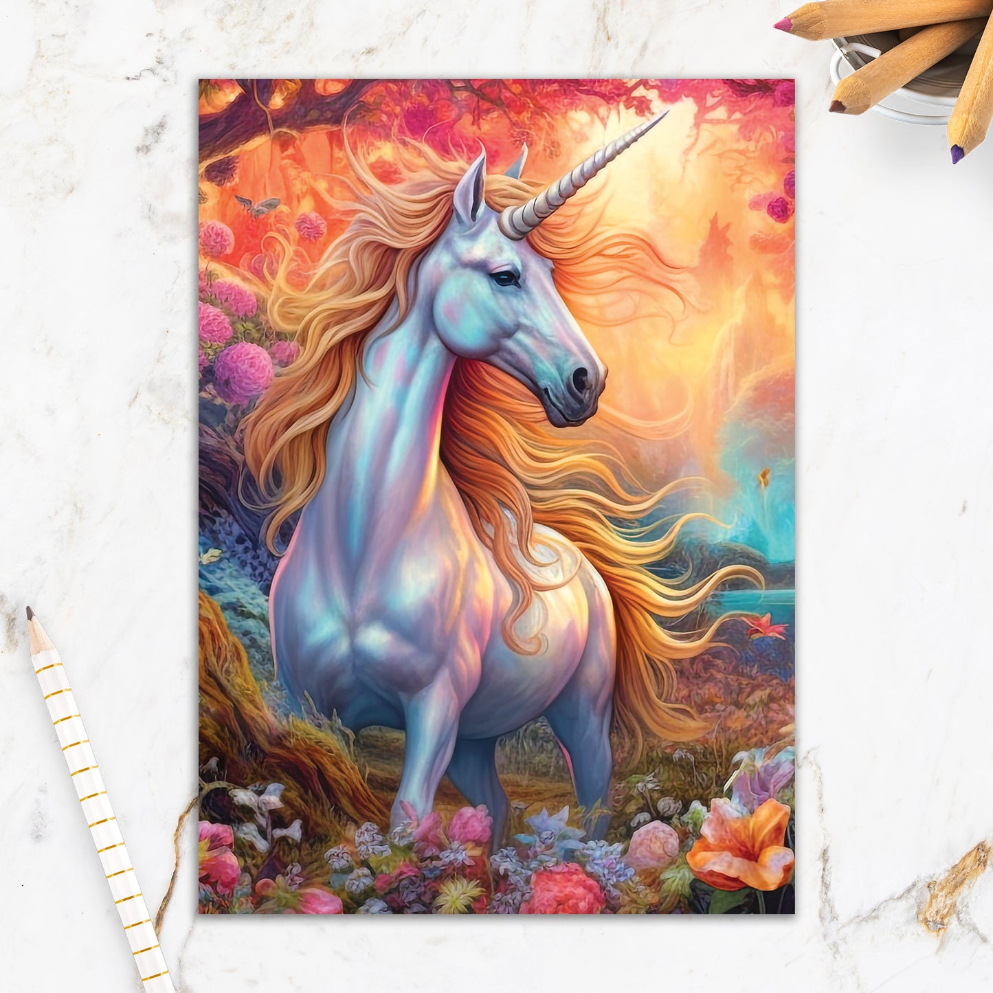 564-IOPM0724WC | BD/Unicorn Bright Forest