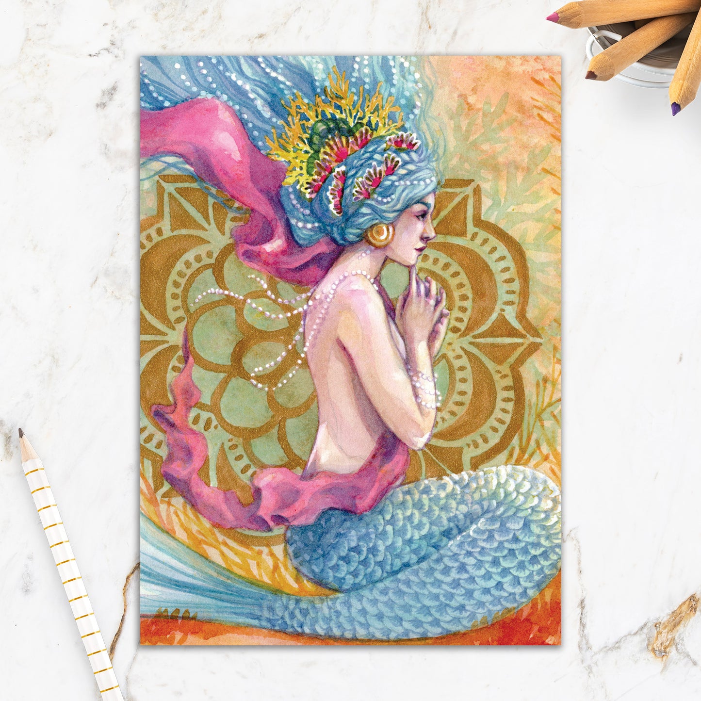 564-IOPM0726WC | BD/Mermaid Mandala