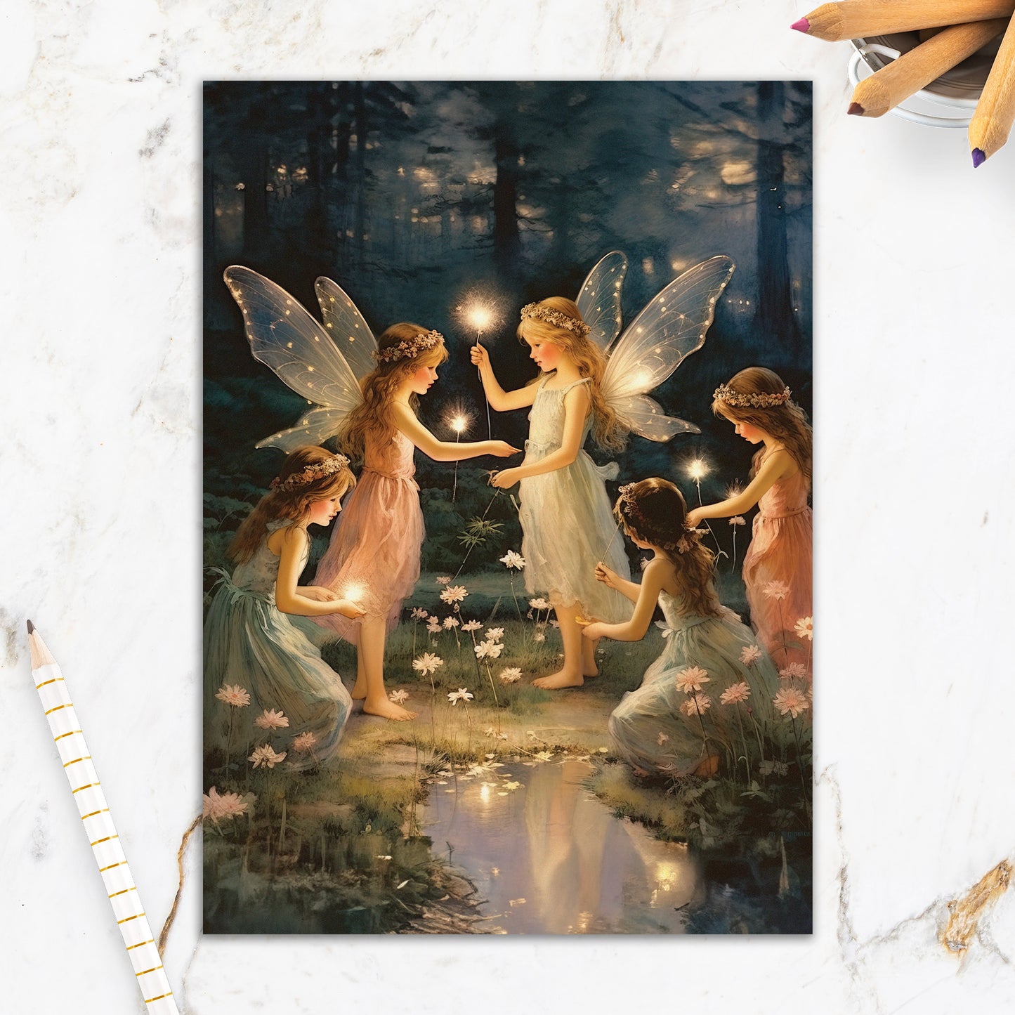 564-IOPM0730WC | FR/Fairies With Lights