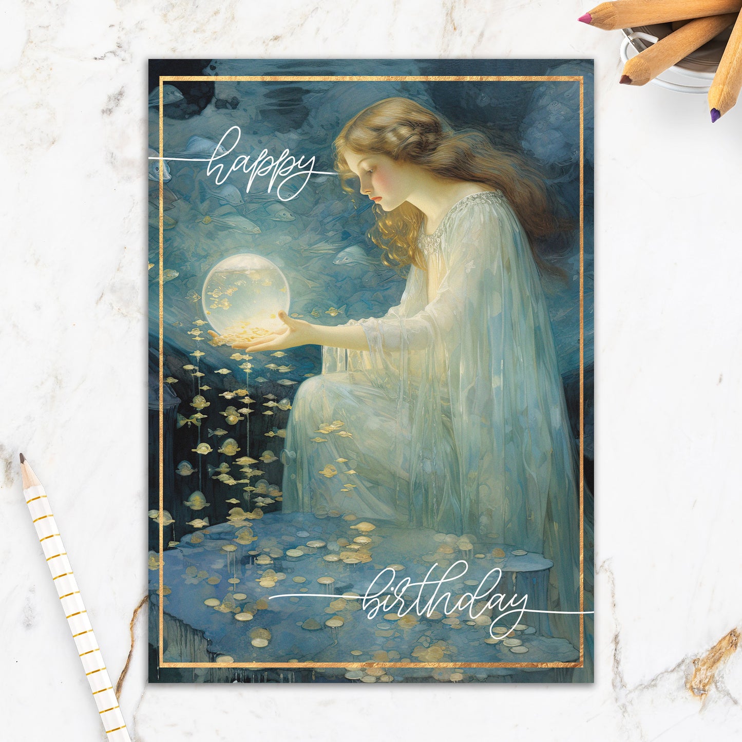 564-IOPM0738WC | BD/Woman Globe