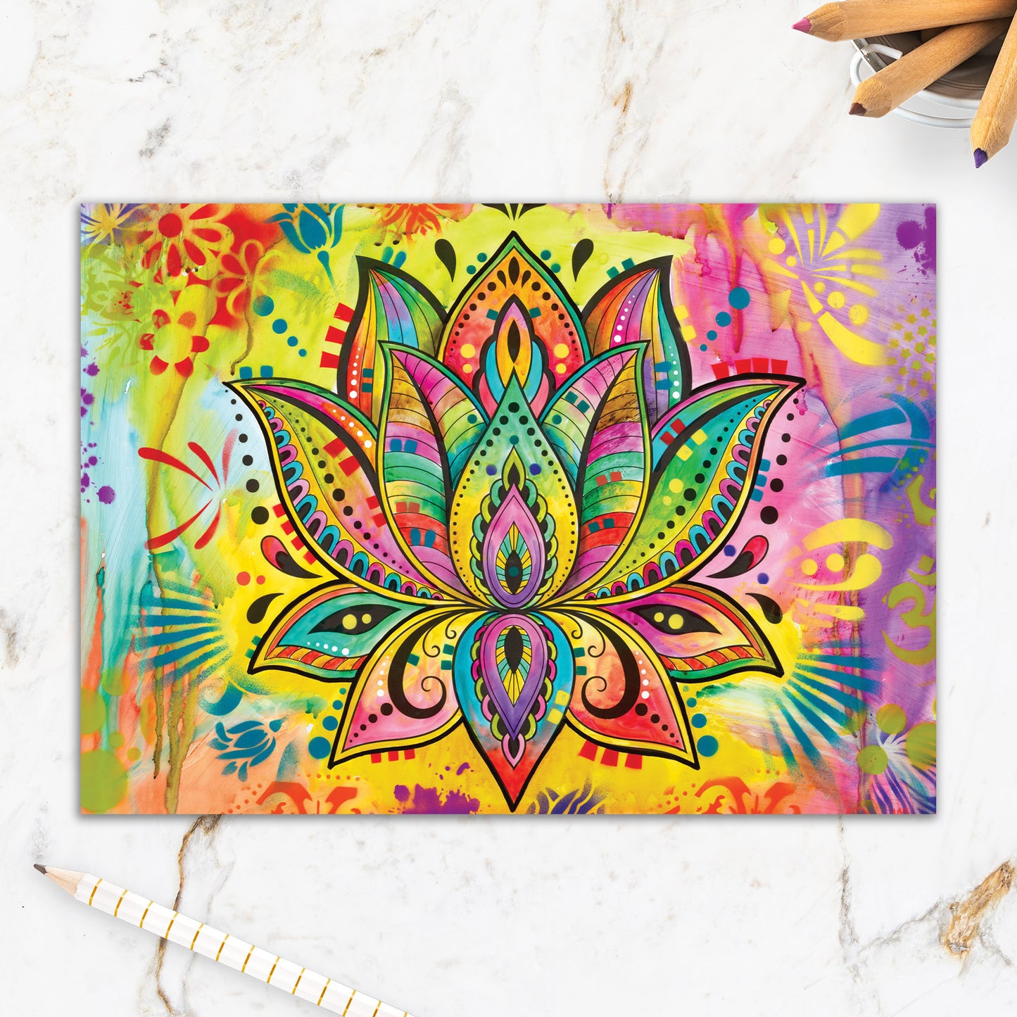 564-IOPM0743WC | BD/Colourful Lotus