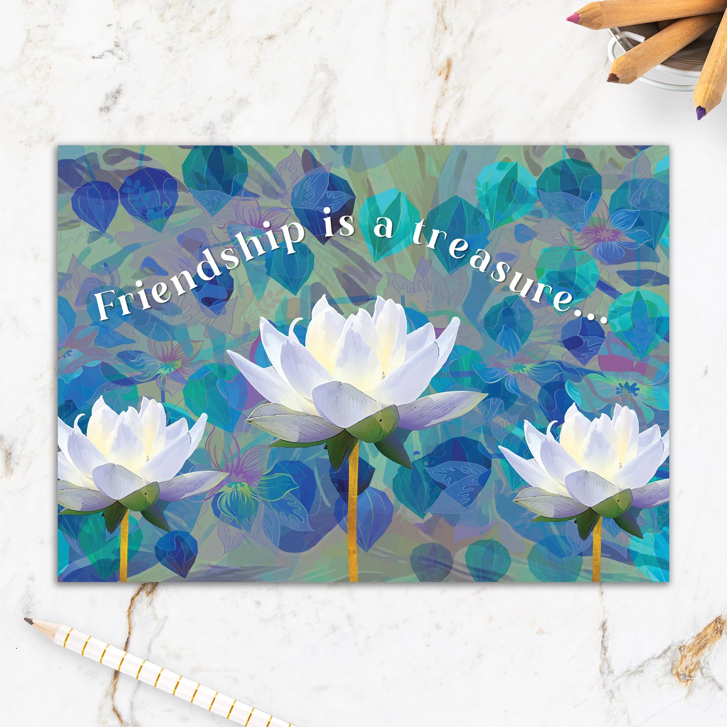 564-IOPM0745WC | FR/Three White Lotus