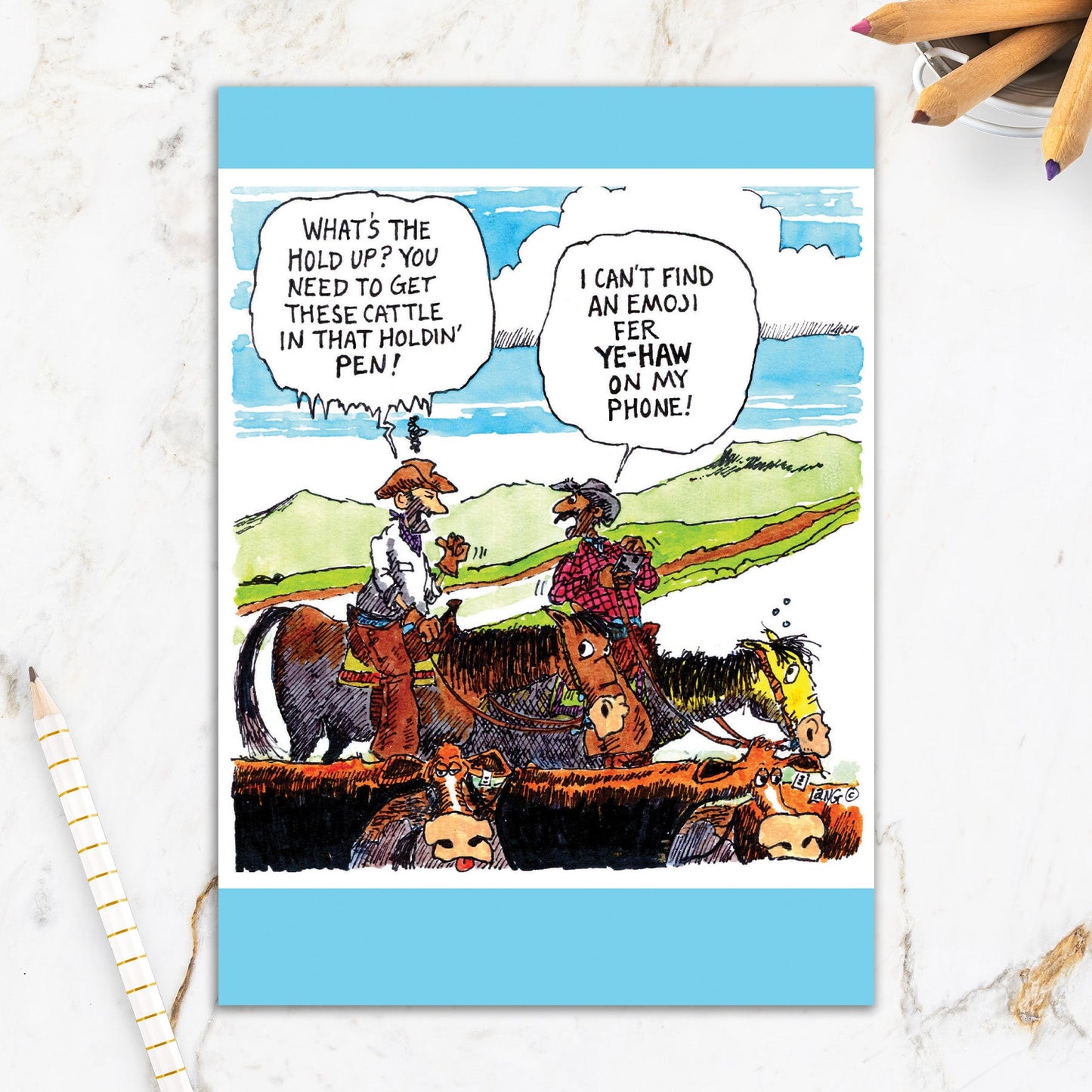 564-IOPW0139C | BD/Ye-Haw Emoji