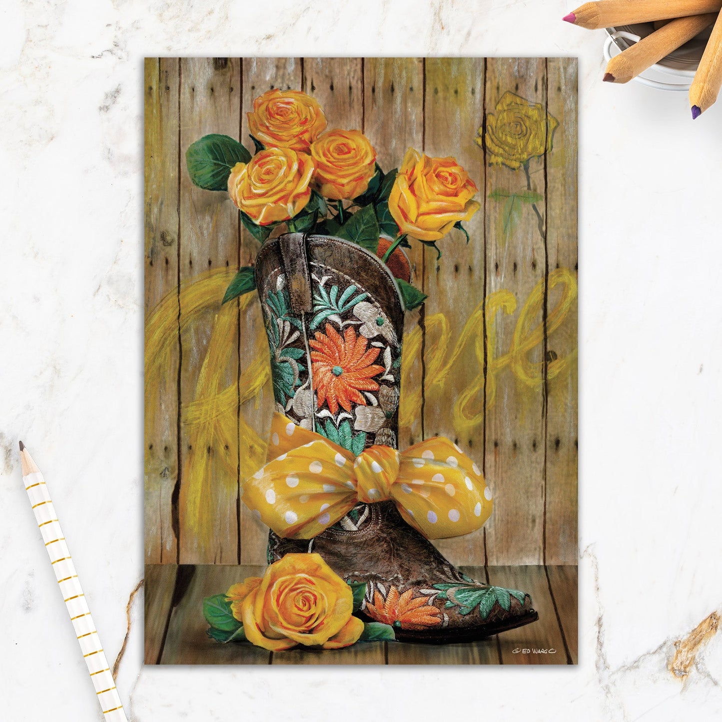 564-IOPW0227C | BD/Yellow Boots