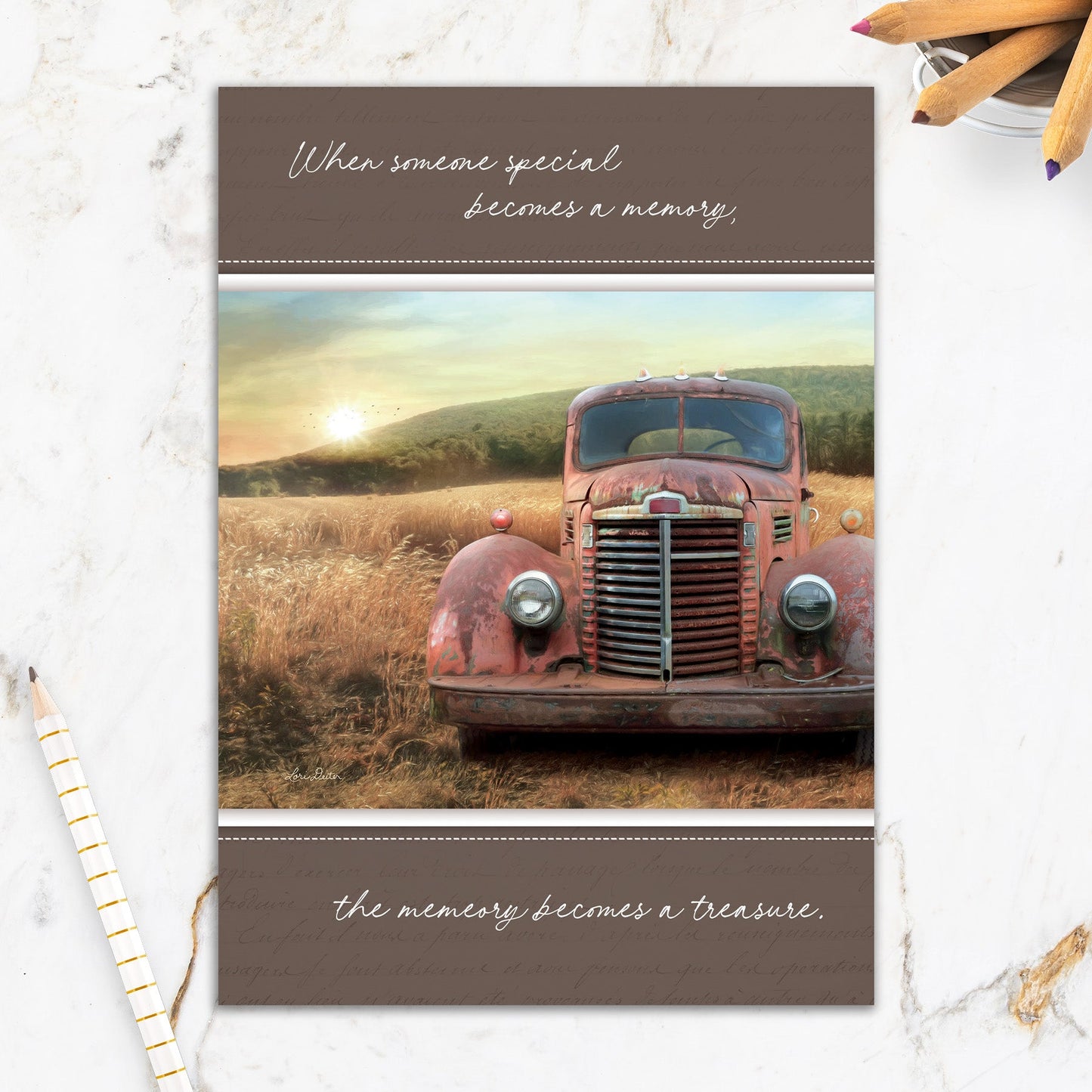 564-IOPW0332L |SY/Truck in a Field