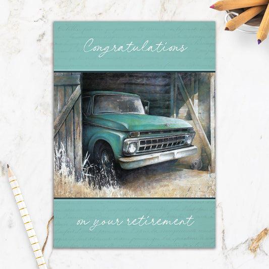 564-IOPW0335L |RT/Truck in Barn