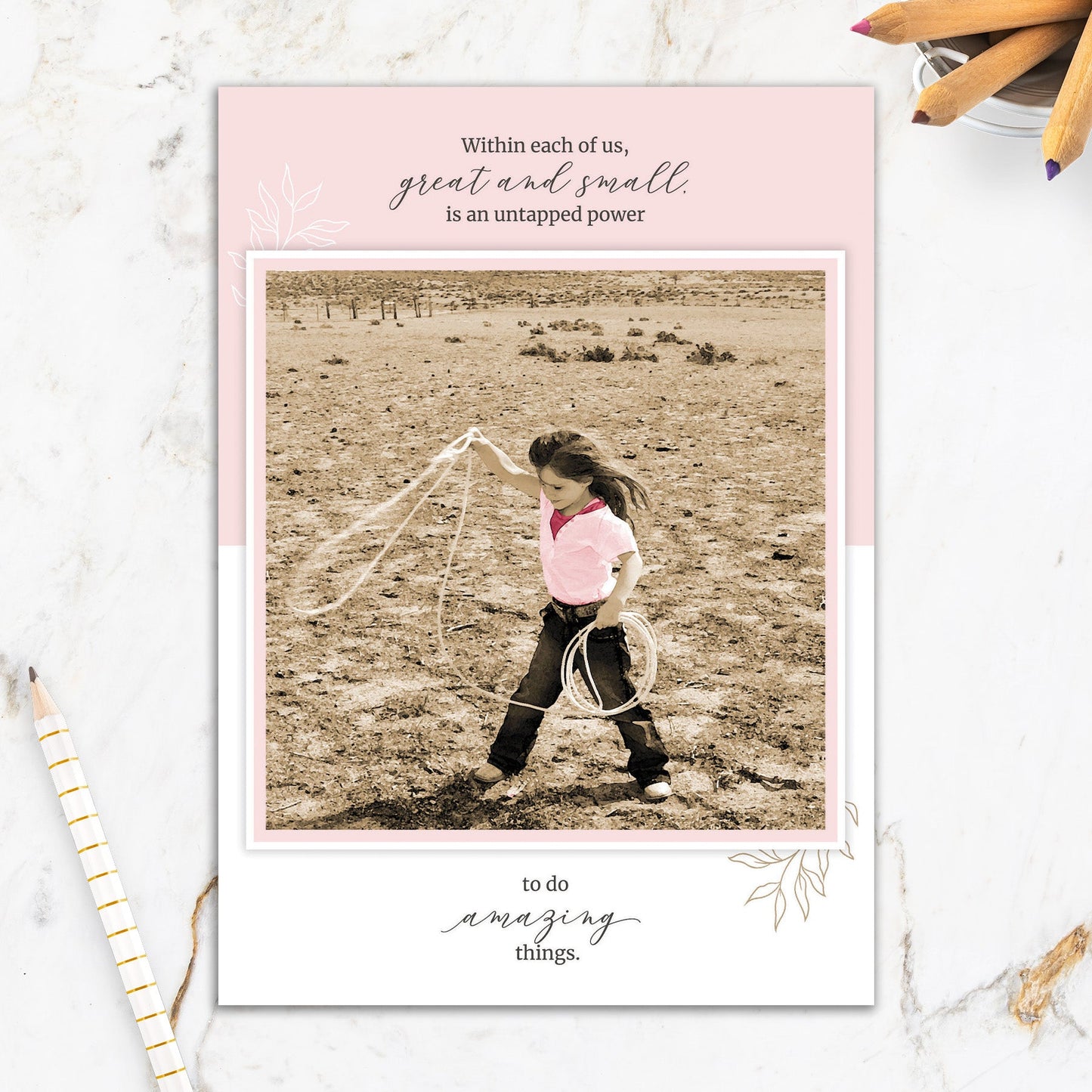 564-IOPW0363L | ED/Little Cowgirl