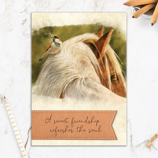 564-IOPW0379L |FR/Horse and Bird