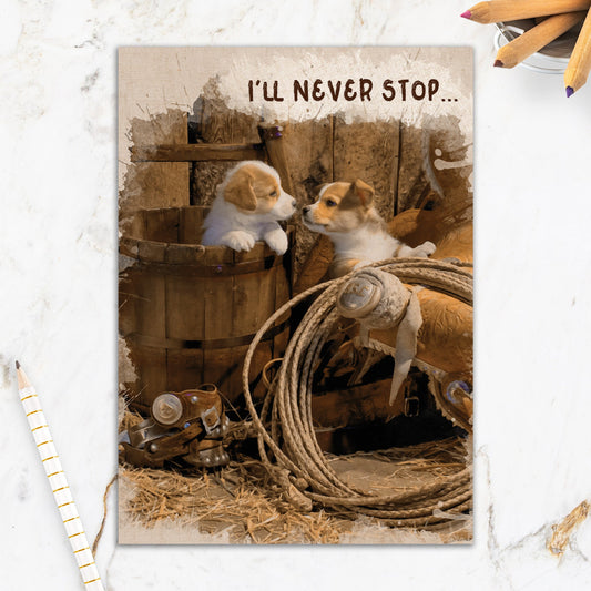 564-IOPW0402L | AN/Puppy Nose Kiss