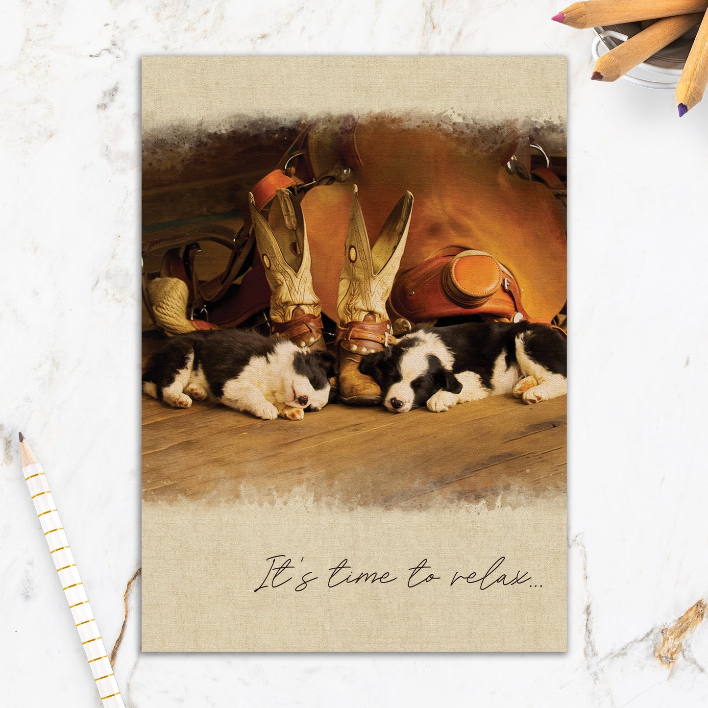 564-IOPW0405L | BD/Resting Puppies