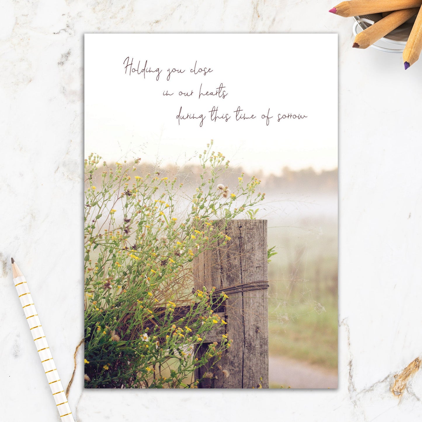 564-IOPW0449S |SY/Fence and Flowers