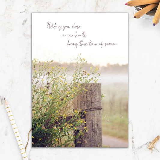 564-IOPW0449S |SY/Fence and Flowers