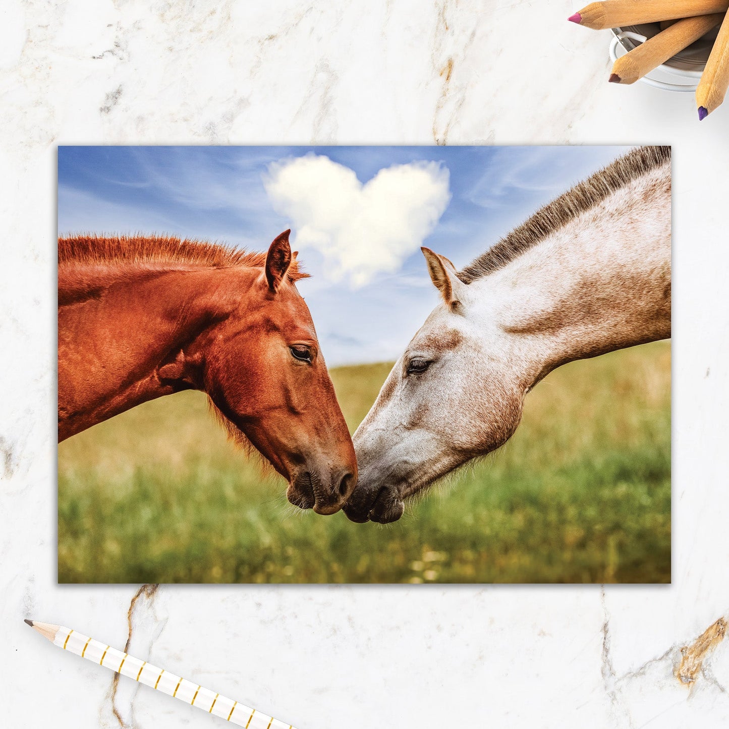 564-IOPW0458C | WD/Horses Noses