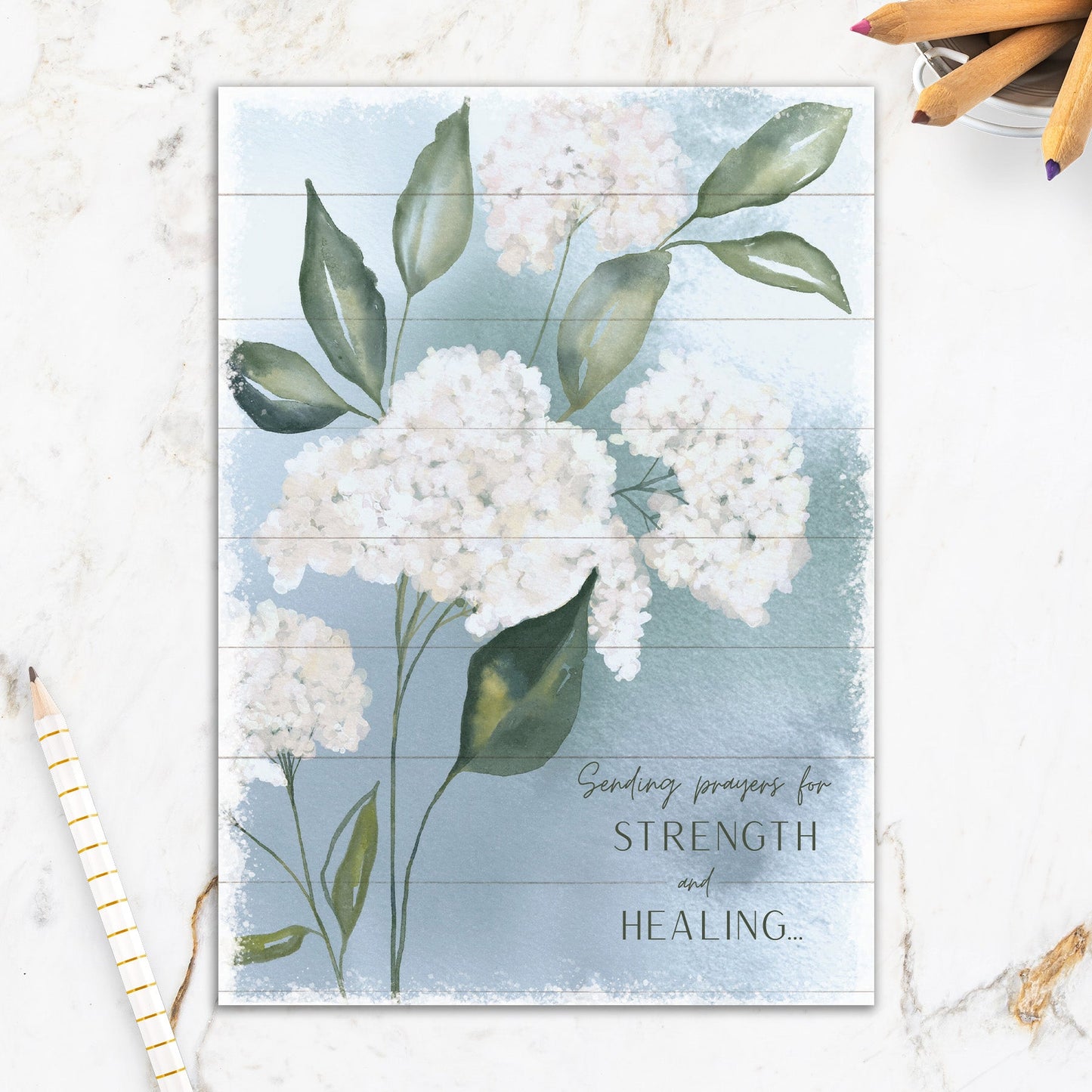 564-IOPW0464L | SY/Rustic White Flowers