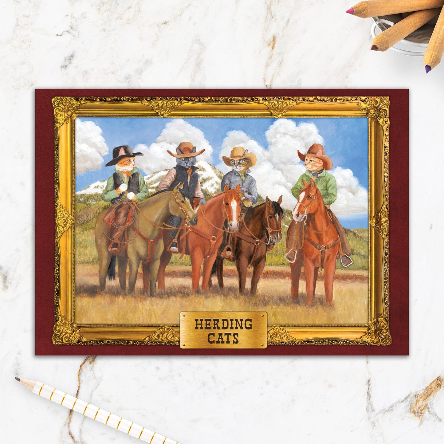 564-IOPW0827L | BD/Herding Cats Painting