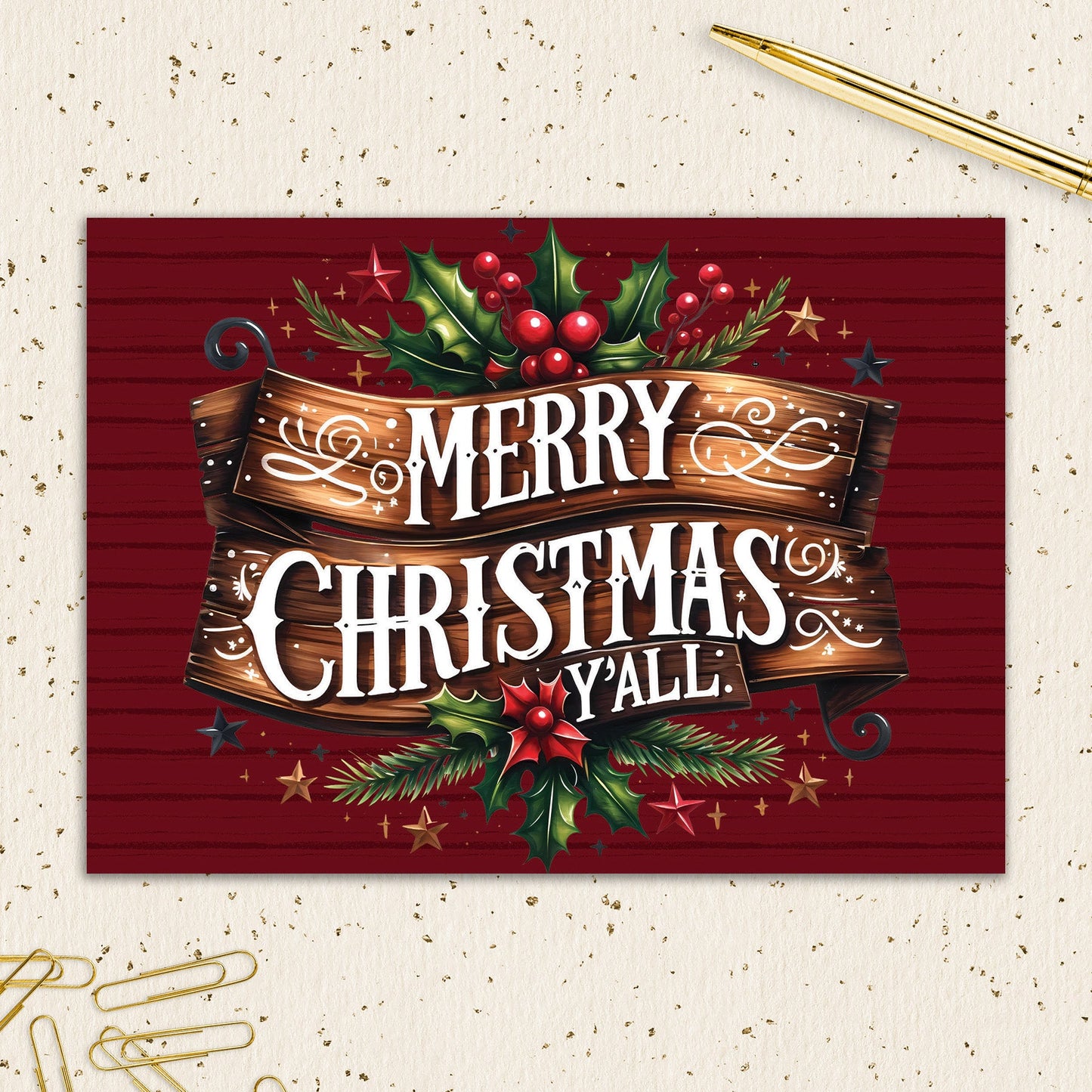 8564-IOPWOX0794L | XM/Merry Christmas Y'all