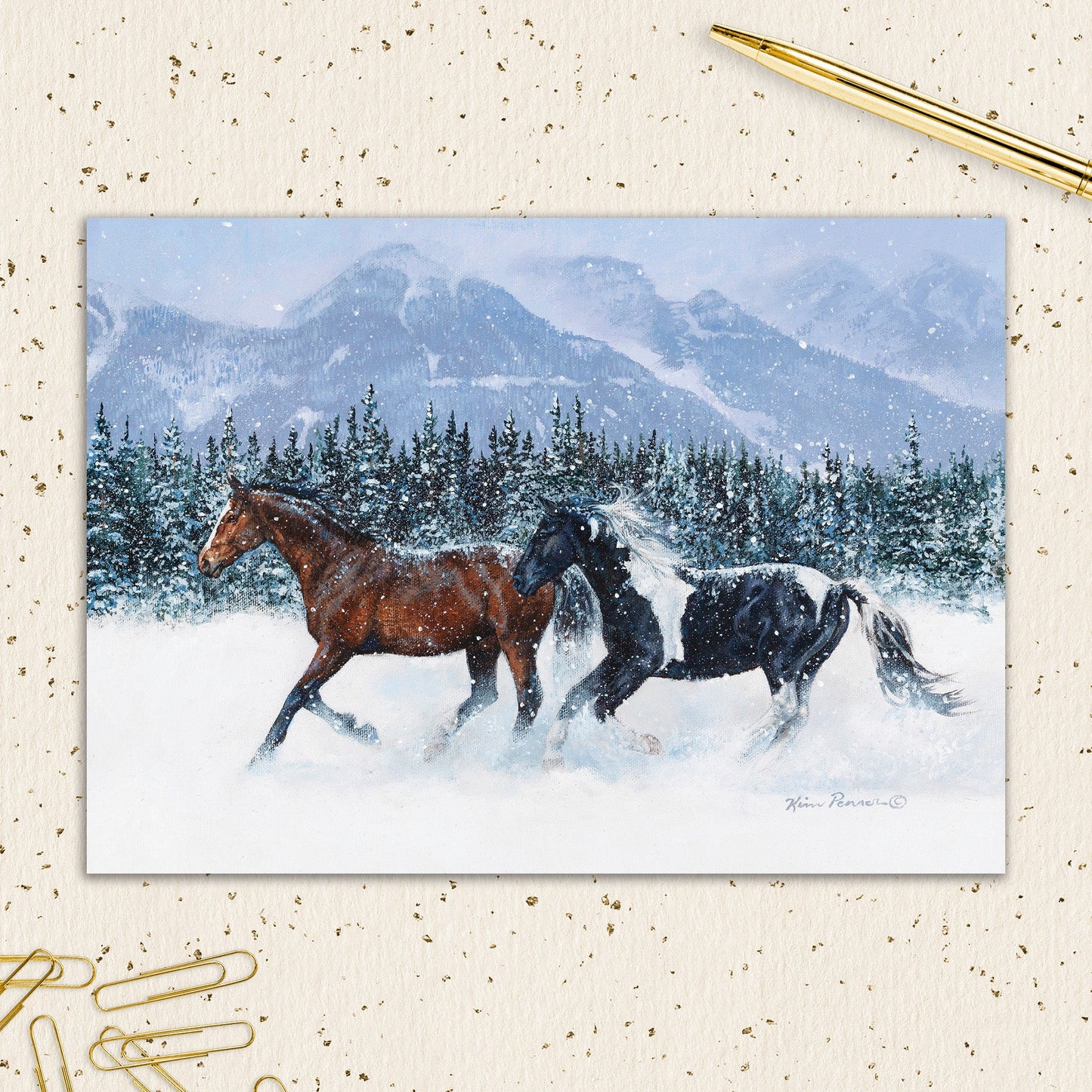 8564-IOPWOX1094L | XM/Galloping Pair