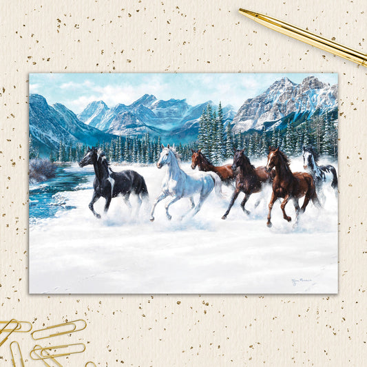 8564-IOPWOX1095L | XM/A Snowy Gallop