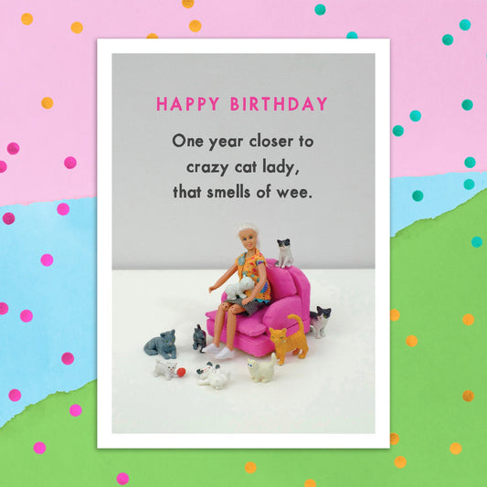 3895-JJB015 | BD/Crazy Cat Lady