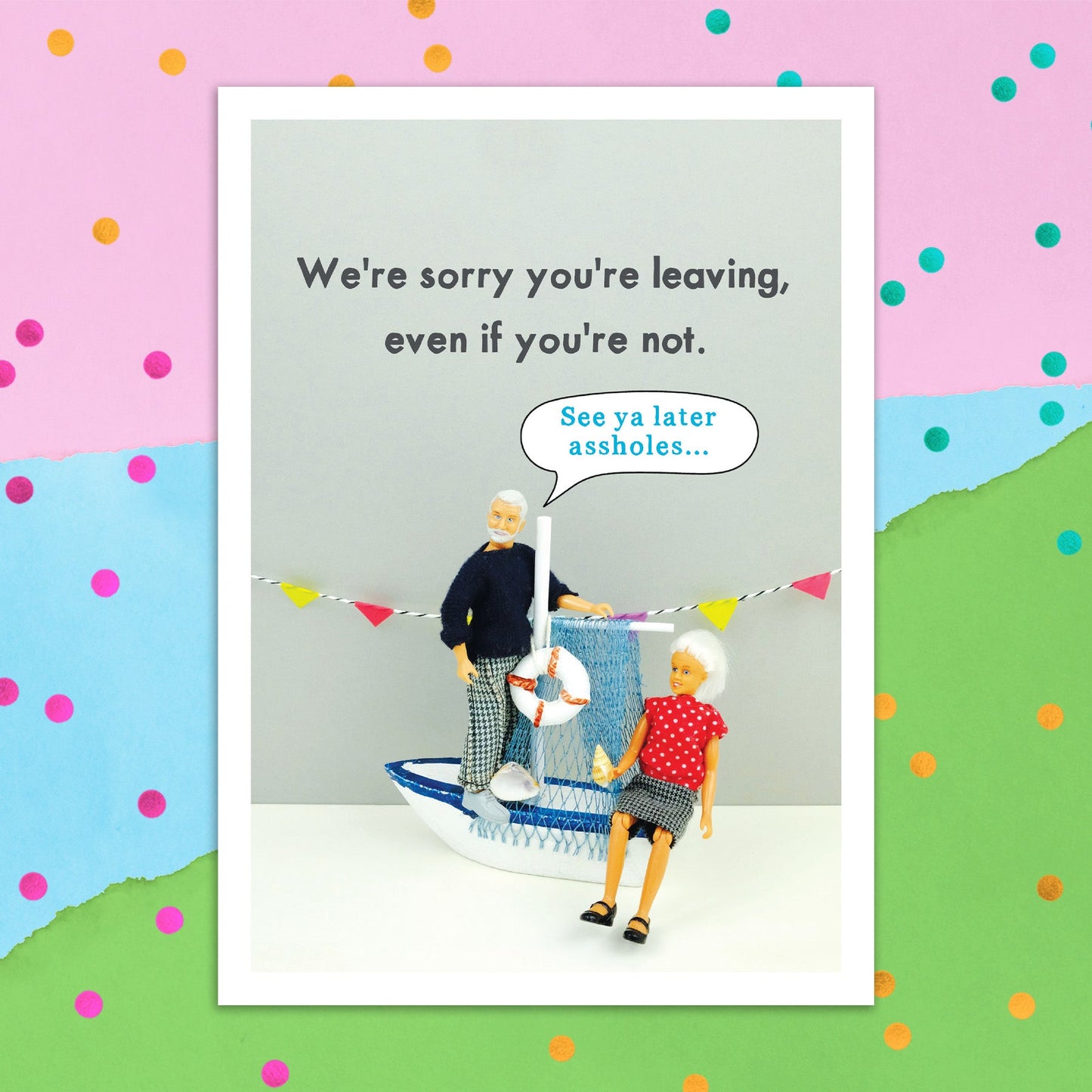 3895-JJED016 | RT/Sorry you're leaving