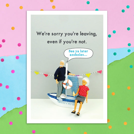 3895-JJED016 | RT/Sorry you're leaving